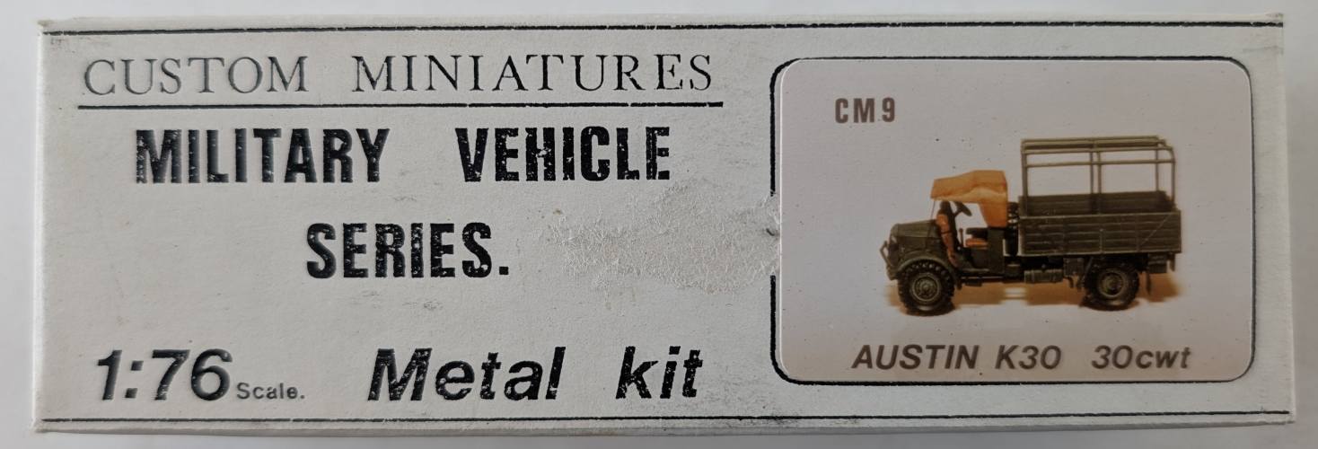 CUSTOM MINIATURES 1/76 CM9 AUSTIN K30 30CWT
