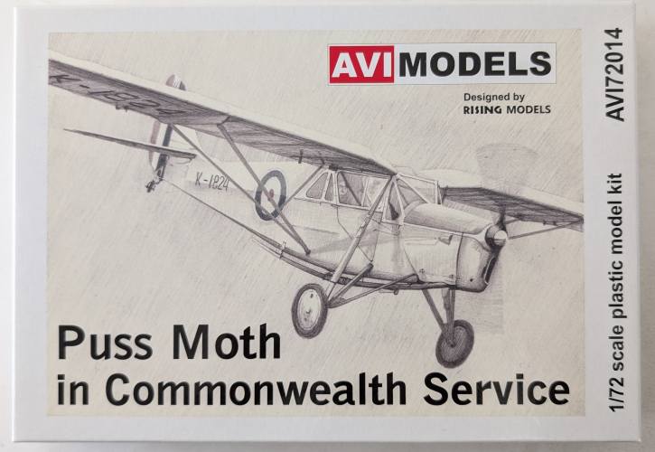 AVI MODELS 1/72 72014 PUSS MOTH IN COMMONWEALTH SERVICE