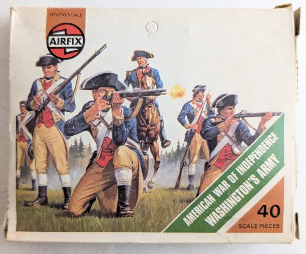 AIRFIX  01739 AMERICAN WAR OF INDEPENDENCE WASHINGTON S ARMY