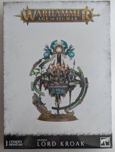 GAMES WORKSHOP  WARHAMMER AGE OF SIGMAR SERAPHON LORD KROAK