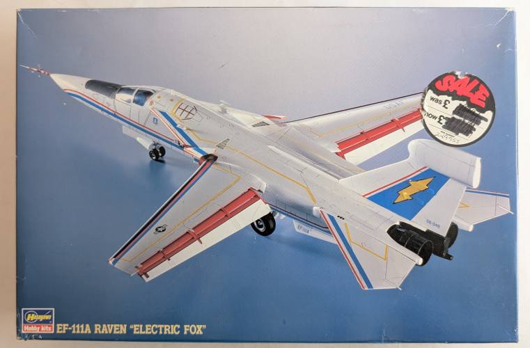 HASEGAWA 1/72 SP93 EF-111A RAVEN ELECTRIC FOX