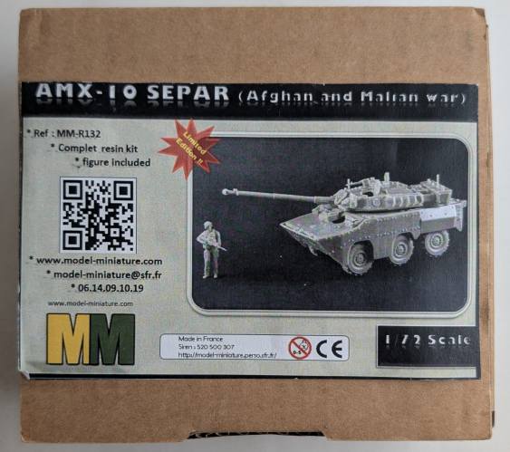 MODEL MINIATURE 1/72 R132 AMX-10 SEPAR 