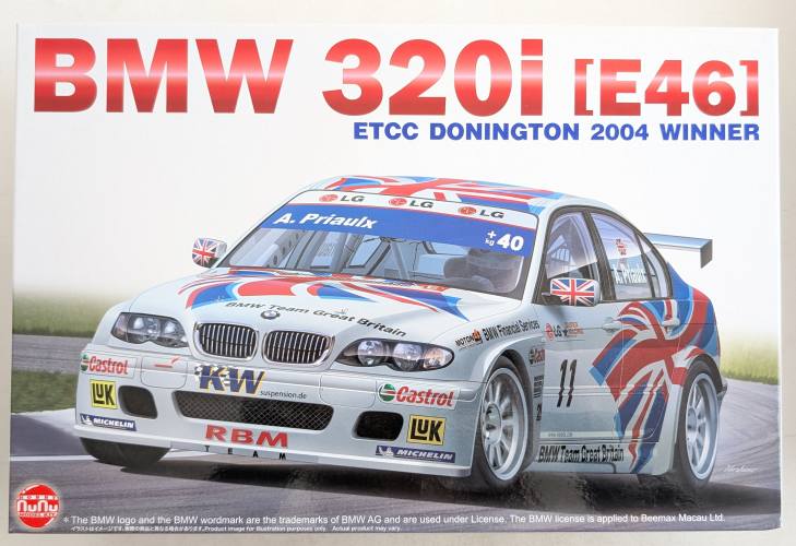 NUNU 1/24 24033 BMW 320I E46 2004 ETCC