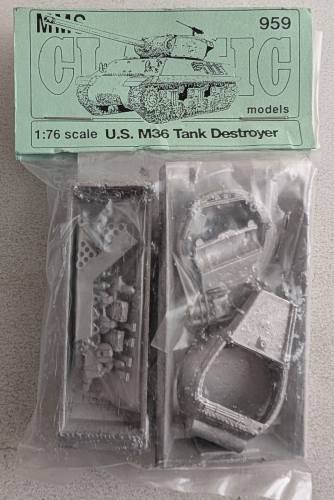 MMS 1/76 959 U.S. M36 TANK DESTROYER 