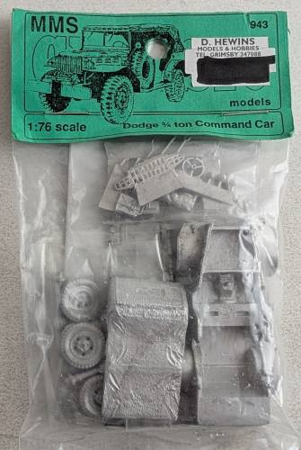MMS 1/76 943 DODGE 3/4 TON COMMAND CAR