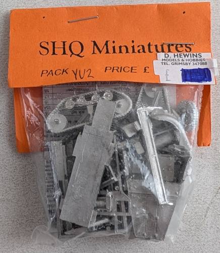 SHQ MINIATURES 1/76 YV2 AMERICAN M3/M3A1 HALF TRACK