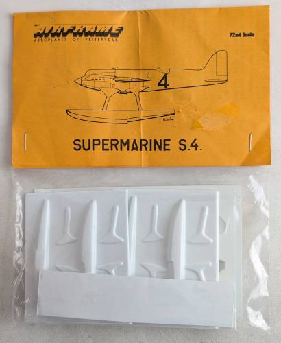 AIRFRAME 1/72 SUPERMARINE S.4.