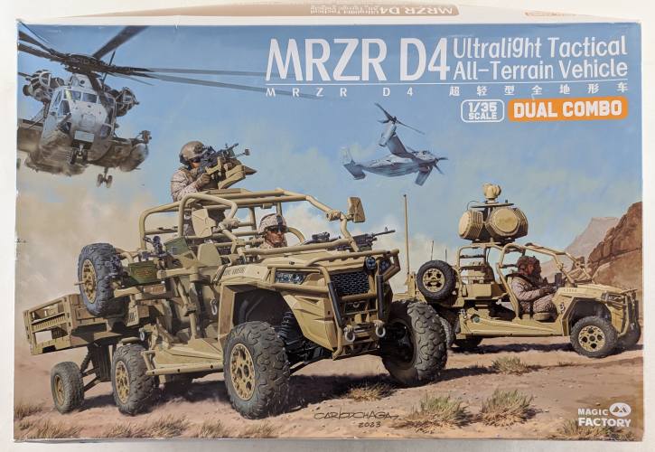 MAGIC FACTORY 1/35 2005 MRZR D4 ULTRALIGHT TACTICAL ATV