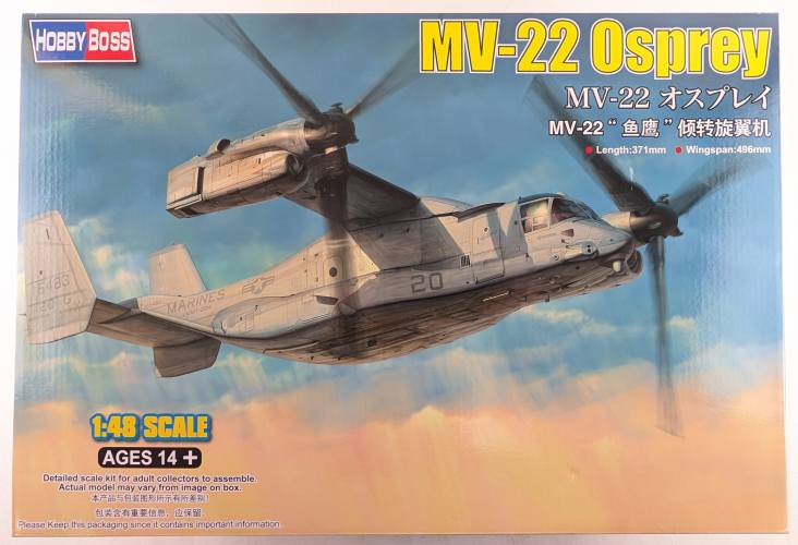 HOBBYBOSS 1/48 81769 MV-22 OSPREY  UK SALE ONLY 
