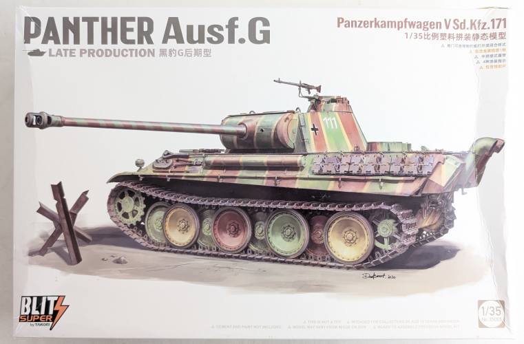 TAKOM 1/35 35001 PANTHER AUSF.G LATE PRODUCTION