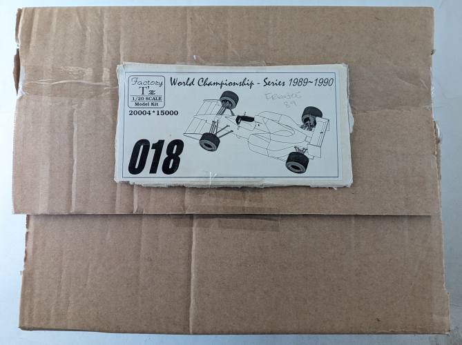FACTORY TZ 1/20 20004 TYRELL 018 WORLD CHAMPIONSHIP SERIES 1989-1990
