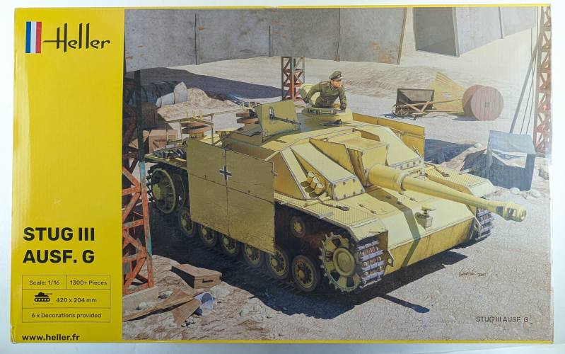 HELLER 1/16 30320 STUG III AUSF.G  UK SALE ONLY 
