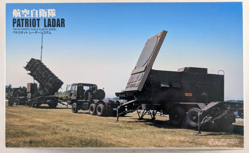 MICROACE 1/48 64152 THE AIR DEFENSE MISSILE PATRIOT LADAR SYSTEM
