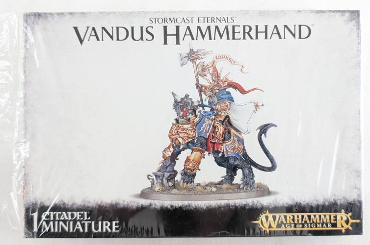 GAMES WORKSHOP  WARHAMMER AGE OF SIGMAR STORMCAST ETERNALS VANDUS HAMMERHAND