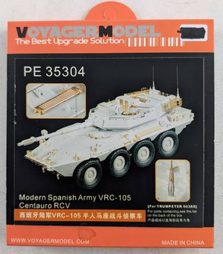 VOYAGER 1/35 35304 MODERN SPANISH ARMY VRC-105 CENTAURO RCV