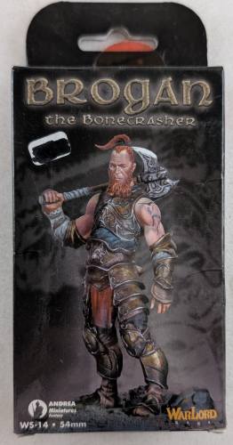 ANDREA MINIATURES 54MM WS-14 BROGAN THE BONECRASHER
