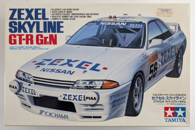 TAMIYA 1/24 24105 ZEXEL GT-R GR.N SKYLINE