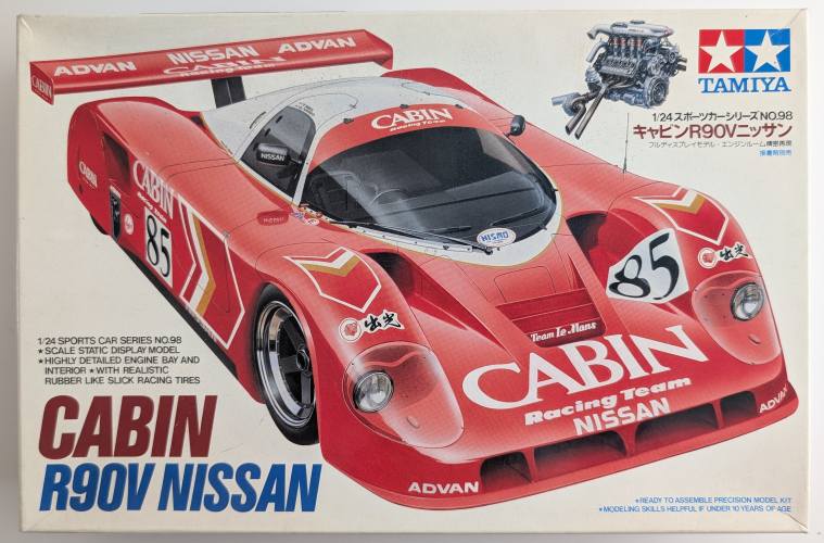 TAMIYA 1/24 24098 CABIN R90V NISSAN