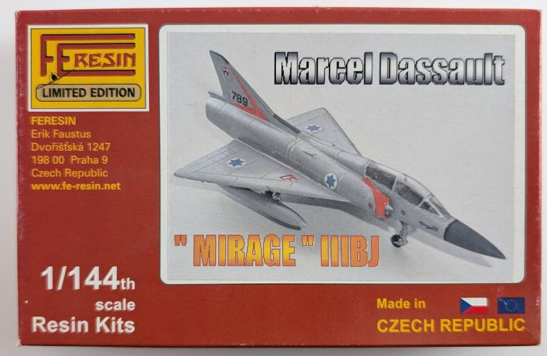 FE RESIN 1/144 144070 MARCEL DASSAULT MIRAGE IIIBJ