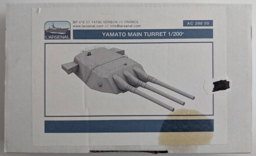 LARSENAL 1/200 20005 YAMATO MAIN TURRET