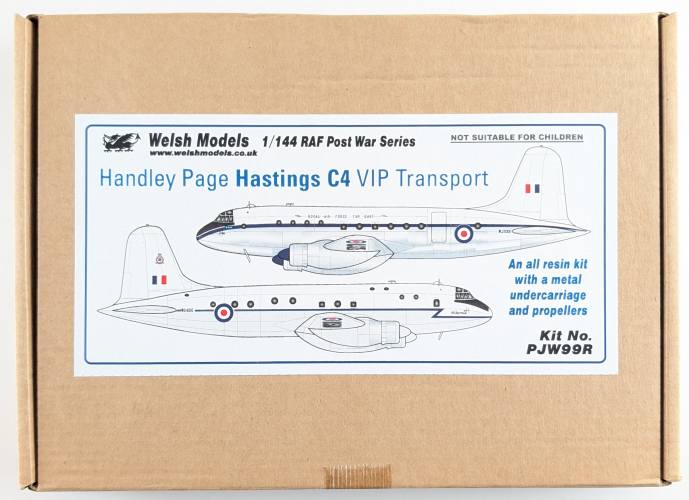 WELSH MODELS 1/144 PJW99R HANDLEY PAGE HASTINGS C4 VIP TRANSPORT