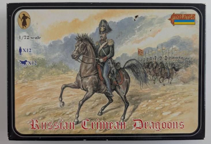 STRELETS 1/72 0063 RUSSIAN CRIMEAN DRAGOONS