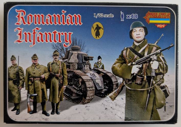 STRELETS 1/72 M061 ROMANIAN INFANTRY