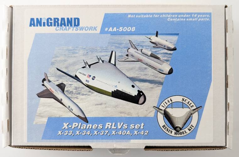 ANIGRAND 1/144 5008 X-PLANES RLVS SET