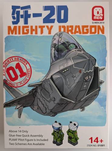 QMEN  01001 JF-20 MIGHTY DRAGON