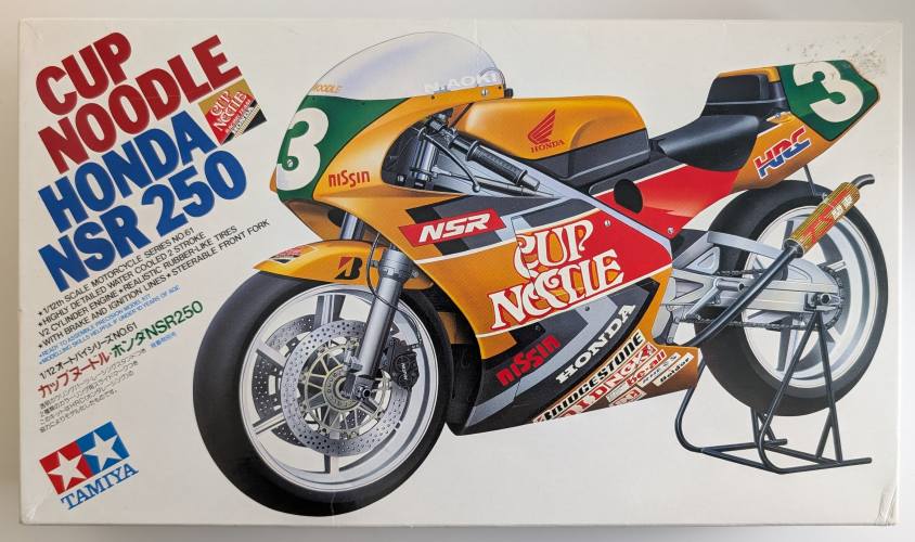 TAMIYA 1/12 14061 CUP NOODLE HONDA NSR 250