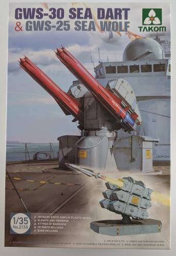 TAKOM 1/35 2138 GWS-30 SEA DART   GWS-25 SEA WOLF