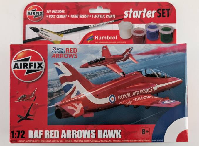 AIRFIX 1/72 55002 RAF RED ARROWS HAWK