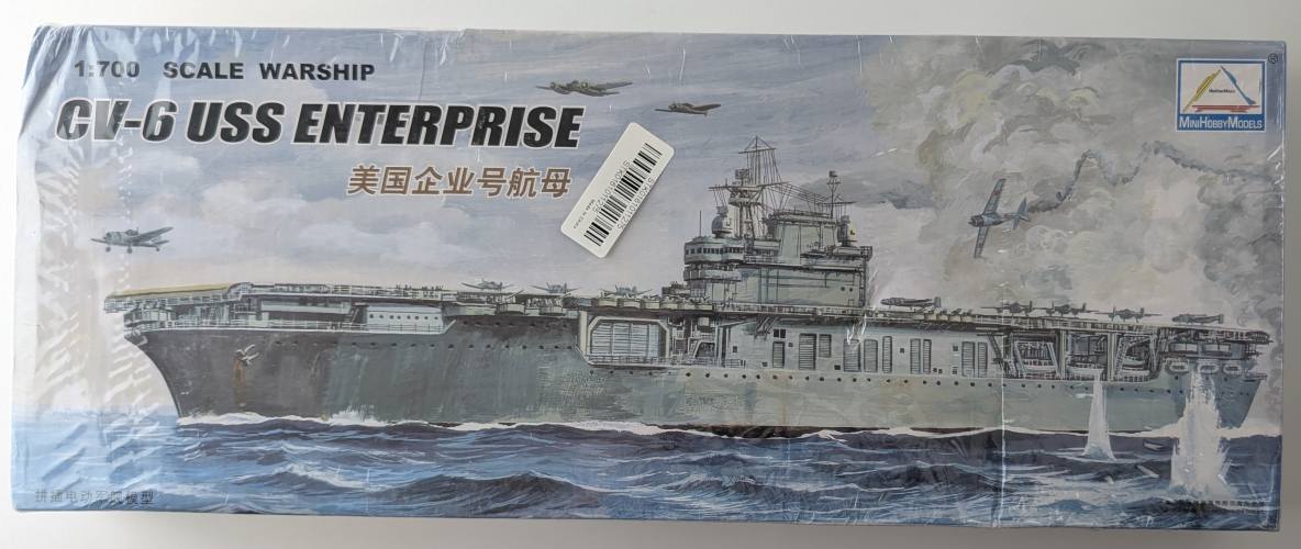 MINI HOBBY MODELS 1/700 80902 CV-6 USS ENTERPRISE