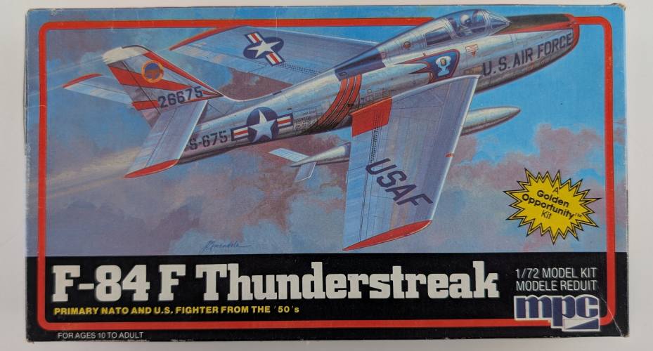 MPC 1/72 4215 F-84F THUNDERSTREAK