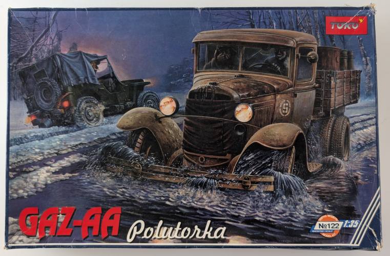 TOKO 1/35 122 GAZ-AA POLUTORKA