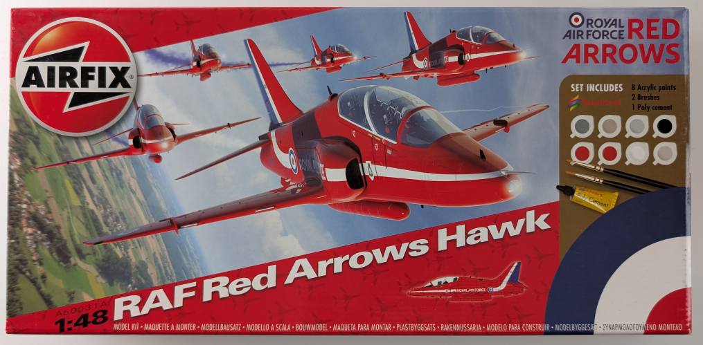 AIRFIX 1/48 50031A RAF RED ARROWS HAWK