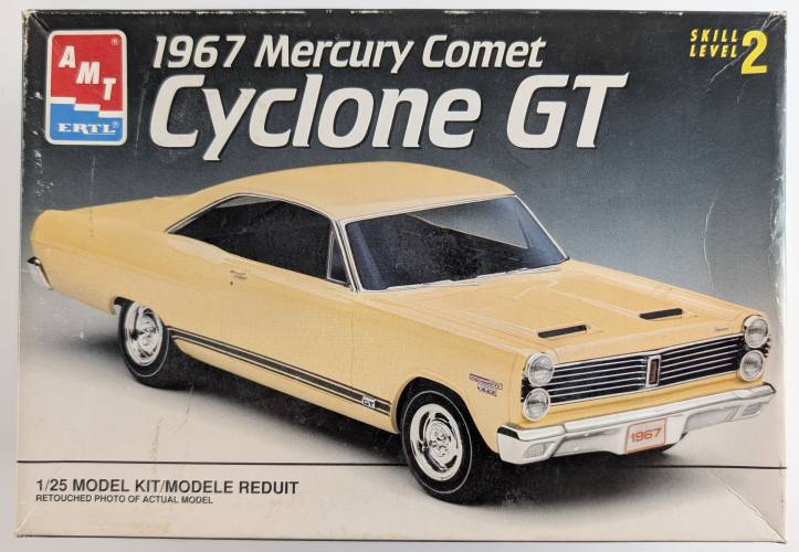 AMT 1/25 6750 1967 MERCURY COMET CYCLONE GT