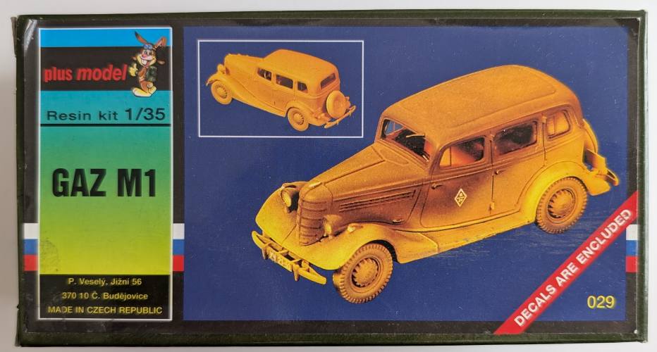 PLUS MODEL 1/35 029 GAZ M1