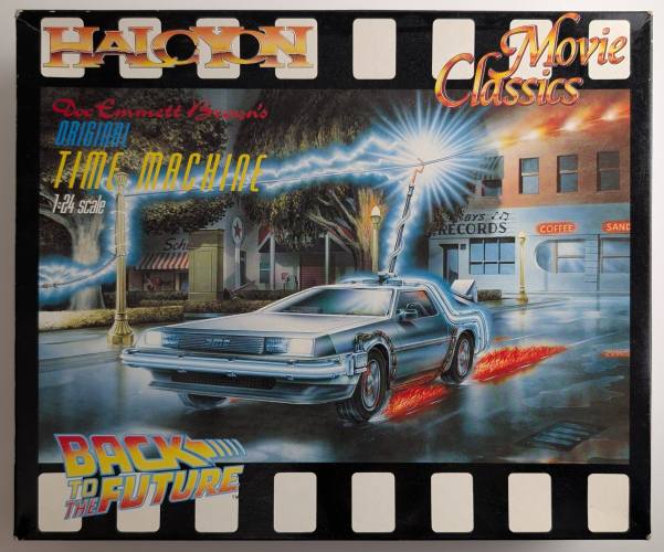 HALCYON 1/24 HAL07 DOC EMMETT BROWN ORIGINAL TIME MACHINE