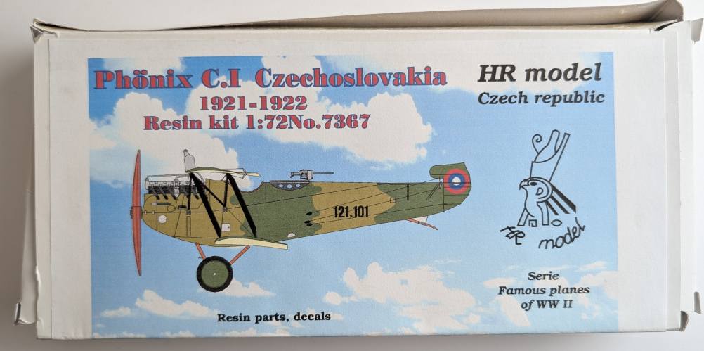 HR MODEL 1/72 7367 PHONIX C.I CZECHOSLOVAKIA