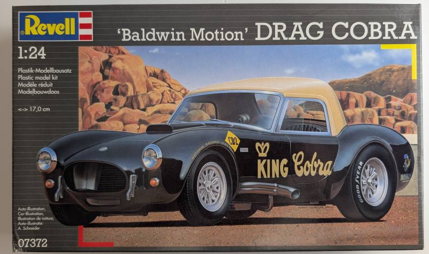 REVELL 1/24 07372 BALDWIN MOTION DRAG COBRA