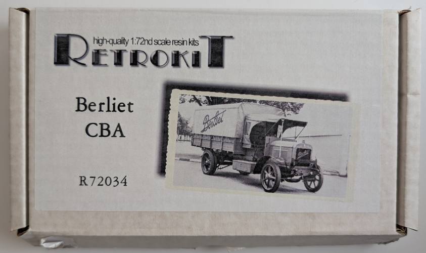 RETROKIT 1/72 72034 BERLIET CBA