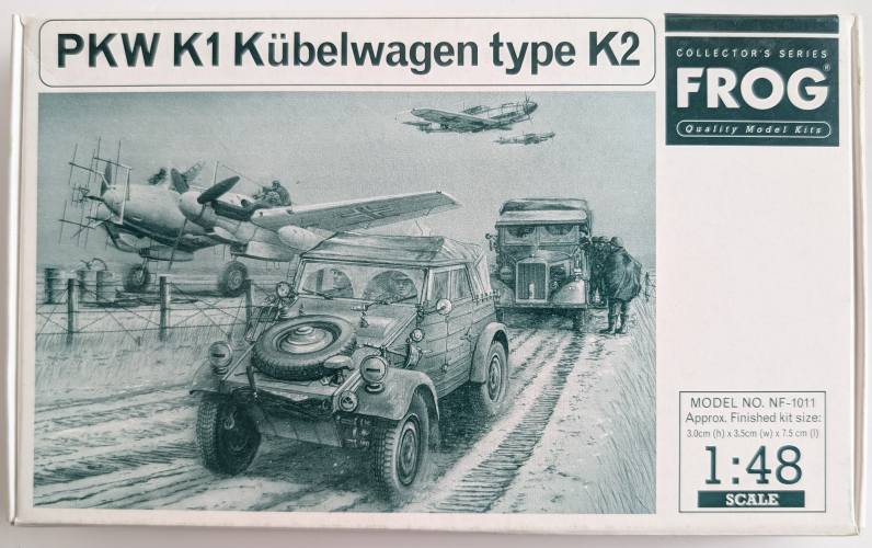 FROG 1/48 1011 PKW K1 KUBELWAGEN TYPE K2