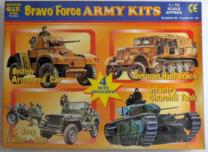 PADGETT 1/72 6804 BRAVO FORCE ARMY KITS