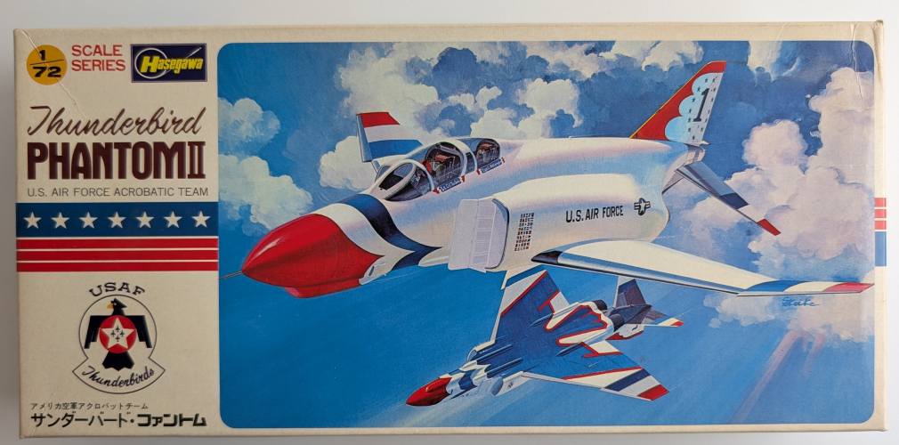 HASEGAWA 1/72 JS-120 THUNDERBIRD PHANTOM II