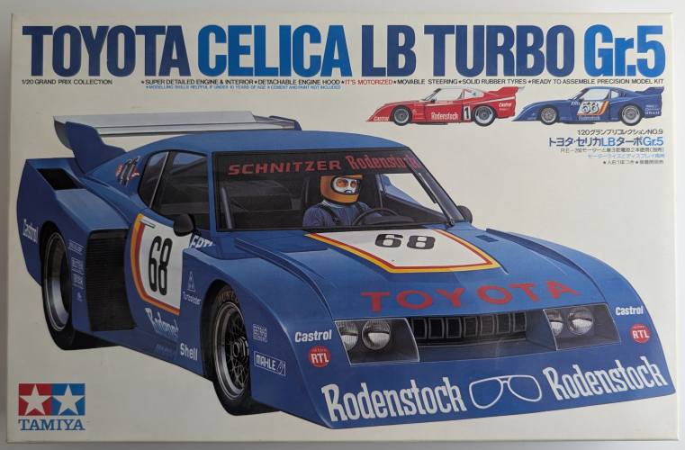 TAMIYA 1/20 20009 CELICA LB TURBO GR.5