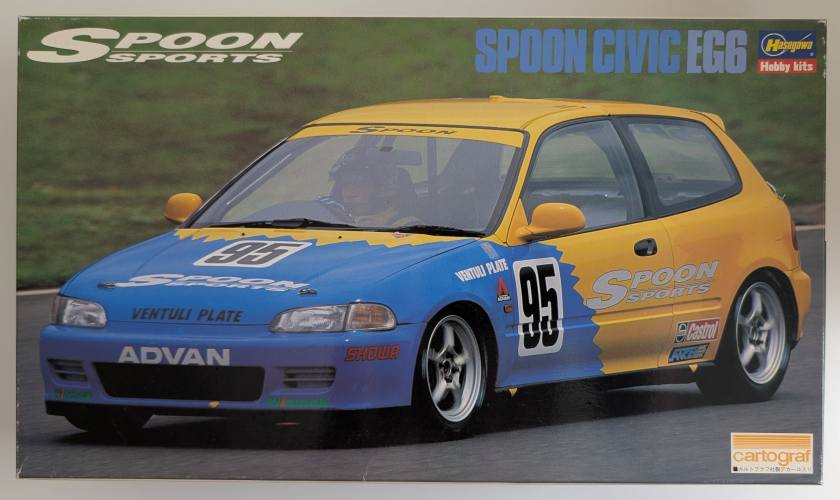 HASEGAWA 1/24 CS101 SPOON CIVIC EG6