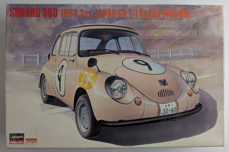 HASEGAWA 1/24 HR-106 SUBARU 360 1964 2ND JAPAN GP T-I CLASS WINNER