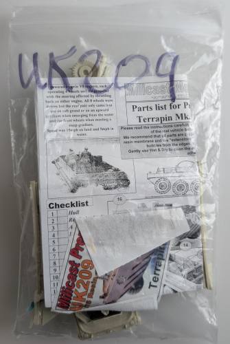 MILICAST  1/76 UK209 TERRAPIN MK.I 8X8 AMPHIBIAN
