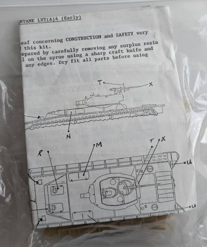 MILICAST  1/76 US17 AMTANK LVT A4 